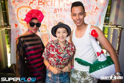Students Beach Party at Superflow City Beach Club, Khaosan Road — photo 42