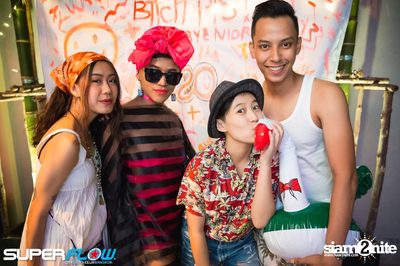 Students Beach Party at Superflow City Beach Club, Khaosan Road — photo 43