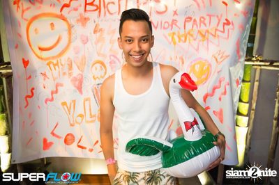 Students Beach Party at Superflow City Beach Club, Khaosan Road — photo 44