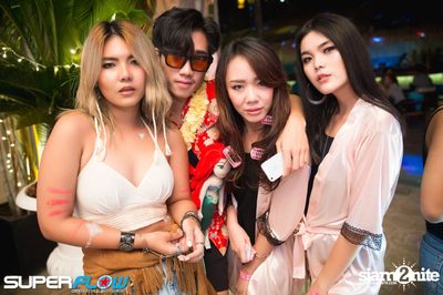 Students Beach Party at Superflow City Beach Club, Khaosan Road — photo 46