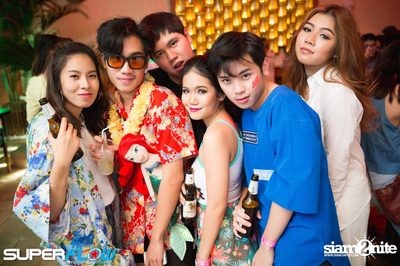 Students Beach Party at Superflow City Beach Club, Khaosan Road — photo 48