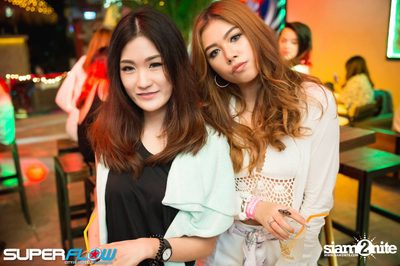 Students Beach Party at Superflow City Beach Club, Khaosan Road — photo 49