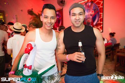 Students Beach Party at Superflow City Beach Club, Khaosan Road — photo 57