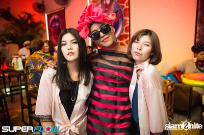 Students Beach Party at Superflow City Beach Club, Khaosan Road — photo 60