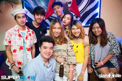 Students Beach Party at Superflow City Beach Club, Khaosan Road — photo 62
