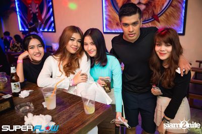 Students Beach Party at Superflow City Beach Club, Khaosan Road — photo 66