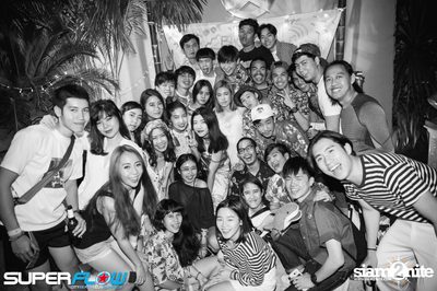 Students Beach Party at Superflow City Beach Club, Khaosan Road — photo 71