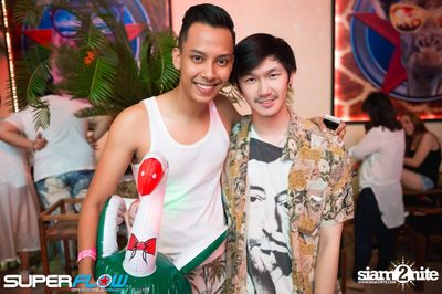 Students Beach Party at Superflow City Beach Club, Khaosan Road — photo 83