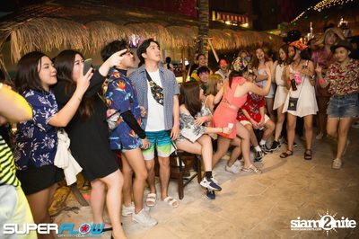 Students Beach Party at Superflow City Beach Club, Khaosan Road — photo 84