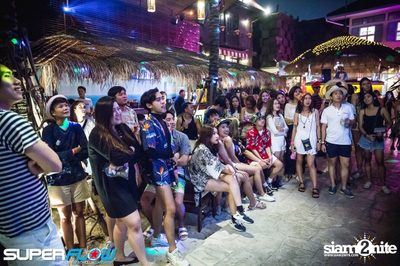 Students Beach Party at Superflow City Beach Club, Khaosan Road — photo 86