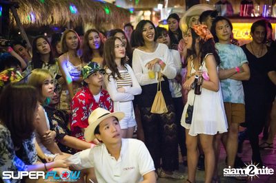 Students Beach Party at Superflow City Beach Club, Khaosan Road — photo 88