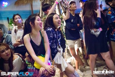 Students Beach Party at Superflow City Beach Club, Khaosan Road — photo 93