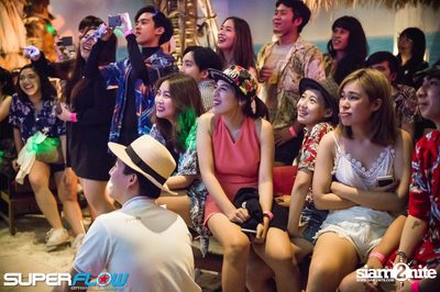 Students Beach Party at Superflow City Beach Club, Khaosan Road — photo 94