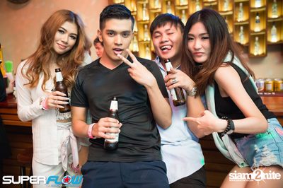 Students Beach Party at Superflow City Beach Club, Khaosan Road — photo 100