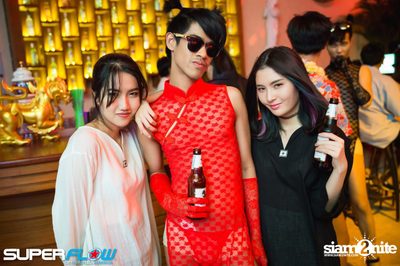 Students Beach Party at Superflow City Beach Club, Khaosan Road — photo 101
