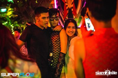 Students Beach Party at Superflow City Beach Club, Khaosan Road — photo 103