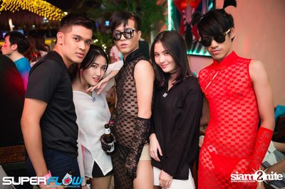 Students Beach Party at Superflow City Beach Club, Khaosan Road — photo 105