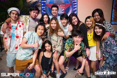 Students Beach Party at Superflow City Beach Club, Khaosan Road — photo 108