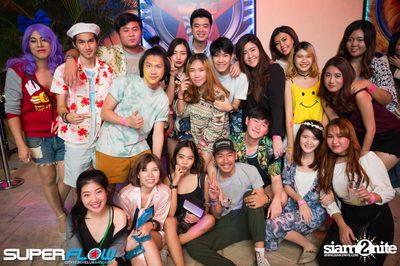 Students Beach Party at Superflow City Beach Club, Khaosan Road — photo 109