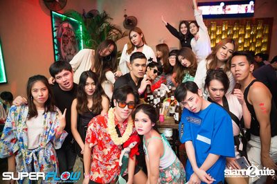 Students Beach Party at Superflow City Beach Club, Khaosan Road — photo 117