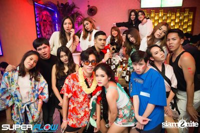 Students Beach Party at Superflow City Beach Club, Khaosan Road — photo 118