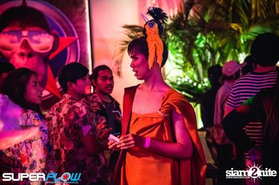 Students Beach Party at Superflow City Beach Club, Khaosan Road — photo 120