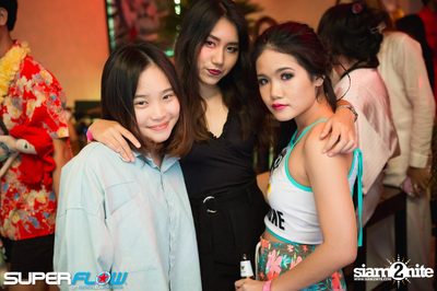 Students Beach Party at Superflow City Beach Club, Khaosan Road — photo 121