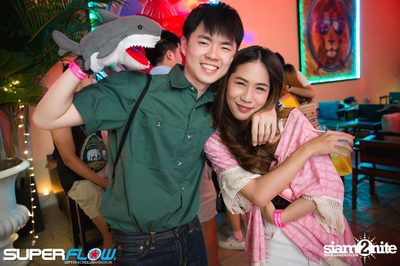 Students Beach Party at Superflow City Beach Club, Khaosan Road — photo 142