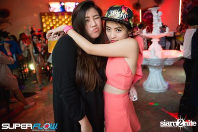 Students Beach Party at Superflow City Beach Club, Khaosan Road — photo 143