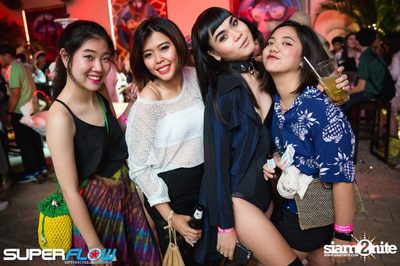 Students Beach Party at Superflow City Beach Club, Khaosan Road — photo 145