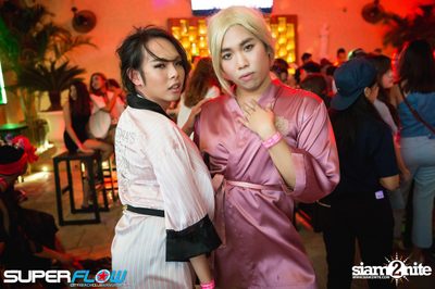 Students Beach Party at Superflow City Beach Club, Khaosan Road — photo 146