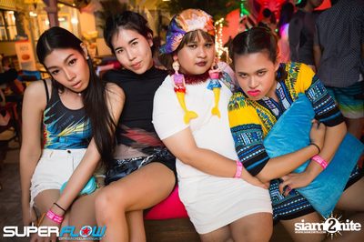 Students Beach Party at Superflow City Beach Club, Khaosan Road — photo 156