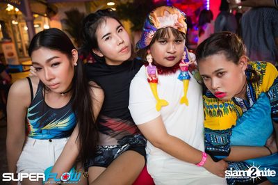 Students Beach Party at Superflow City Beach Club, Khaosan Road — photo 157