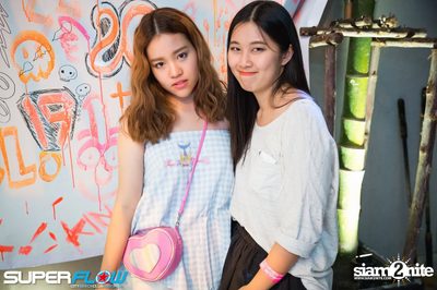 Students Beach Party at Superflow City Beach Club, Khaosan Road — photo 161