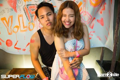 Students Beach Party at Superflow City Beach Club, Khaosan Road — photo 164