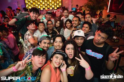 Students Beach Party at Superflow City Beach Club, Khaosan Road — photo 169