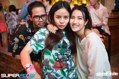 Students Beach Party at Superflow City Beach Club, Khaosan Road — photo 175