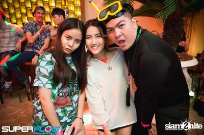 Students Beach Party at Superflow City Beach Club, Khaosan Road — photo 176