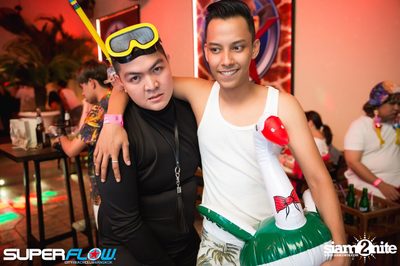Students Beach Party at Superflow City Beach Club, Khaosan Road — photo 182