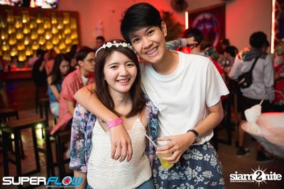 Students Beach Party at Superflow City Beach Club, Khaosan Road — photo 188