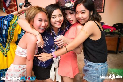 Students Beach Party at Superflow City Beach Club, Khaosan Road — photo 190
