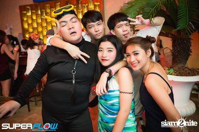Students Beach Party at Superflow City Beach Club, Khaosan Road — photo 193