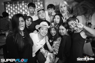 Students Beach Party at Superflow City Beach Club, Khaosan Road — photo 196