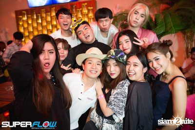 Students Beach Party at Superflow City Beach Club, Khaosan Road — photo 197