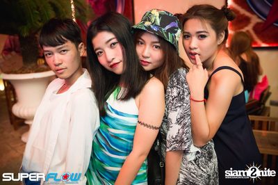 Students Beach Party at Superflow City Beach Club, Khaosan Road — photo 198