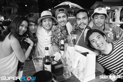 Students Beach Party at Superflow City Beach Club, Khaosan Road — photo 201