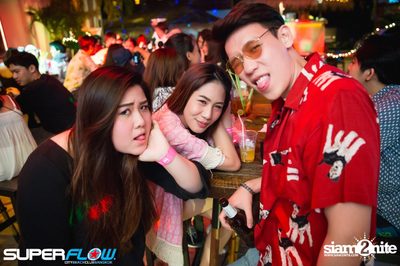 Students Beach Party at Superflow City Beach Club, Khaosan Road — photo 219
