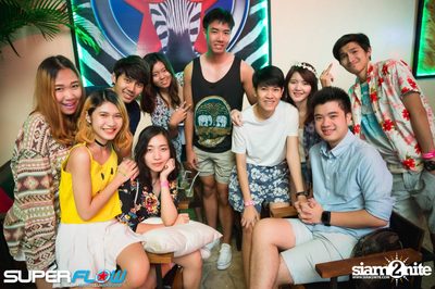 Students Beach Party at Superflow City Beach Club, Khaosan Road — photo 222