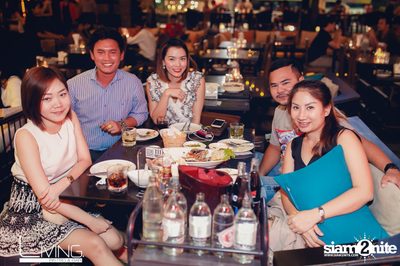 Atom & Polycat Live at The Living Bistro & Bar, Pattaya — photo 7