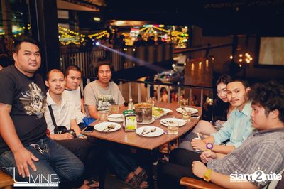 Atom & Polycat Live at The Living Bistro & Bar, Pattaya — photo 14